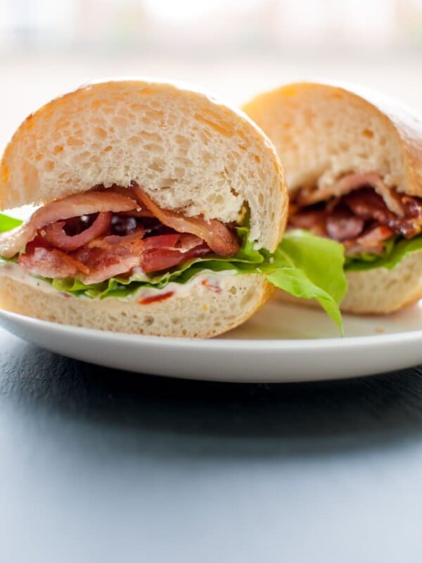BLT with Garlic and Sun-dried Tomato Mayo - Salt & Lavender