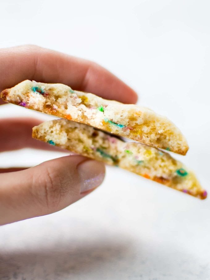 These vegan sugar cookies are super soft, easy, and require no chilling! A delicious dairy-free sugar cookie recipe.