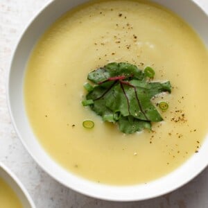 This easy Instant Pot potato and leek soup recipe is healthy, simple to make, and filling.